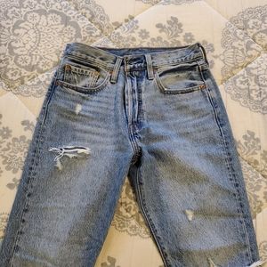Levi's 501 Skinny Jeans, straight leg